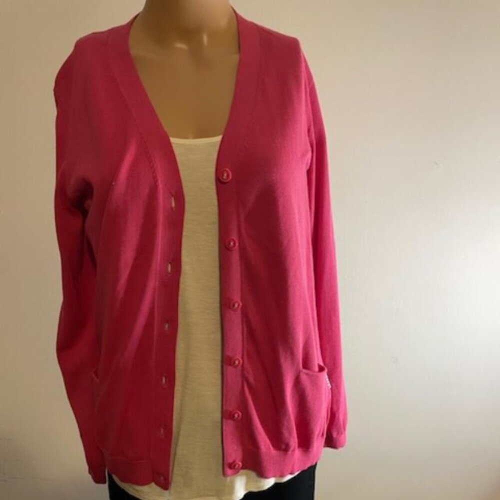 CARDIGAN - Pink Faconnable - Small/Medium